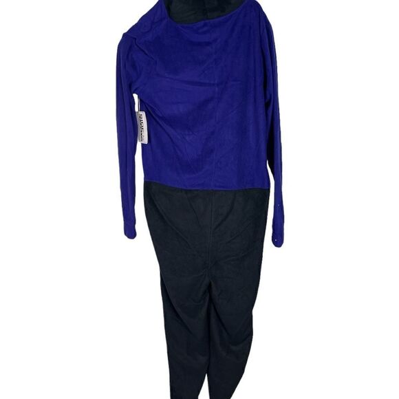 UW University of Washington Husky Onesie Purple w/husky hood Medium - Picture 2 of 6